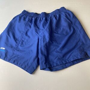 Speedo Men’s Lined lifetime Swim Shorts Trunks‎ - Size XL Blue Pre Owned